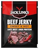 Jack Links Beef Jerky Sweet et Hot (12 x 40 g) - Viande séchée - Riche en protéine snack -...