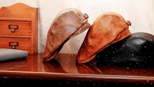 Sombrero De Hiedra Plana De Cuero Para Hombre, Gorra De Gatsby Newsboy, Sombrero De Conducción, Sombrero Clásico De Ascot, Gorra Escalonada, Sombrero Plano Irlandés Con Orejeras Plegables, Negro