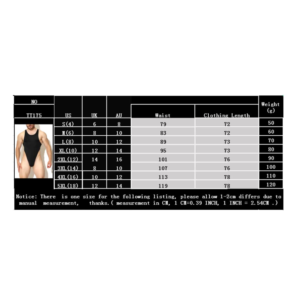 Hommes Sexy Wrestling Singlet Bodysuit Débardeur String Justaucorps Lingerie