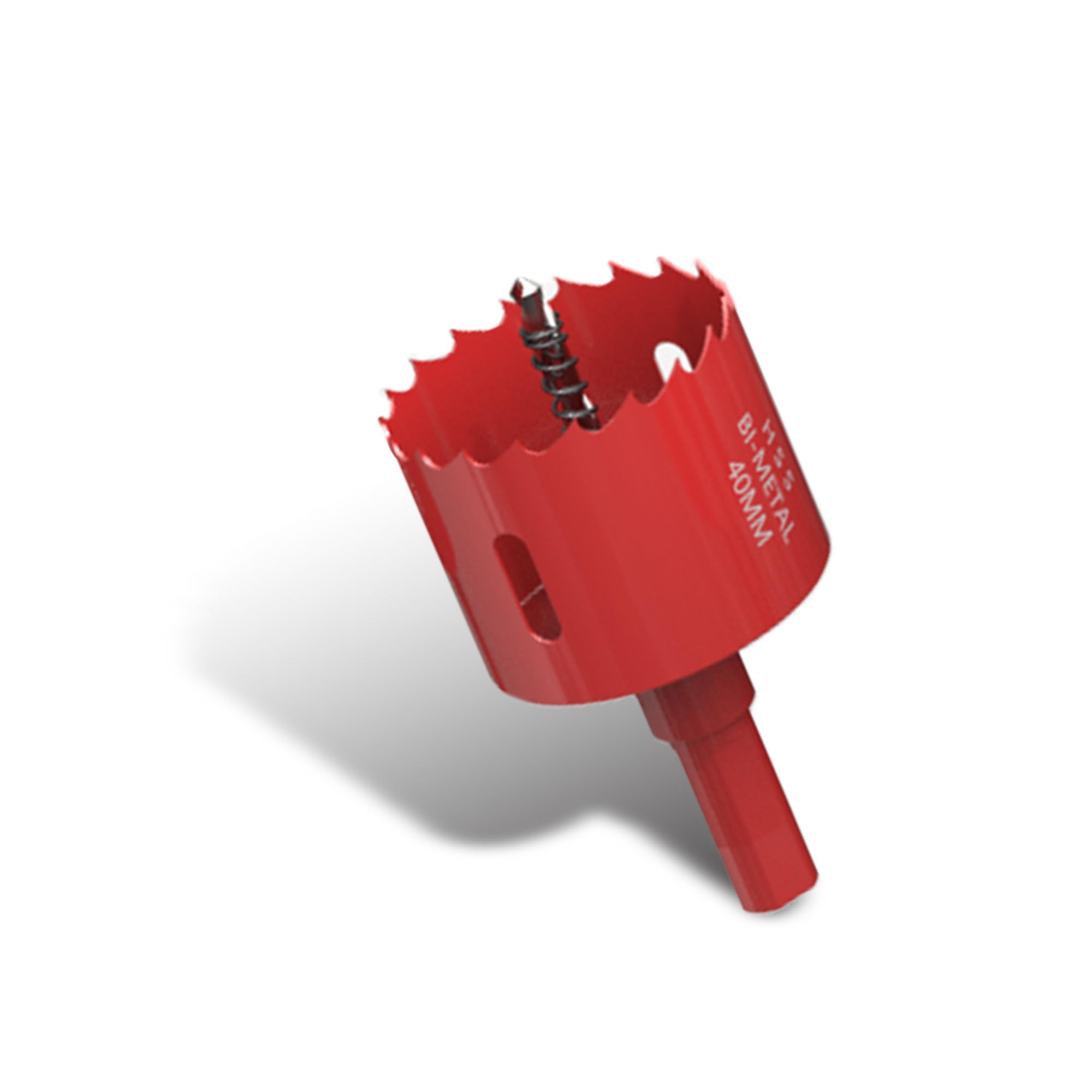 40mm Hole Saw, Bi-Metal Hole Saws Cutter, HSS Drill Bit with Arbor for Wood, Plastic, Drywall, Ceiling Lights & Soft Metal, Smooth Fast Cutting