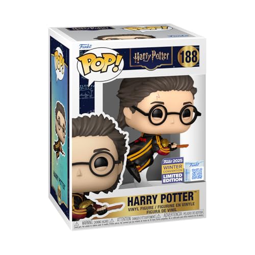 Funko Pop! Harry Potter on Broomstick Vinyl Figure #188 Winter Convention Model Kit