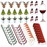 Photo Gallery ultechnovo 80 pezzi segnabicchieri in natalizi con charm decorativi tema natale pupazzo marcatori riutilizzabili per bicchieri da vino e cocktail accessori feste natale Photo Gallery ultechnovo 80 pezzi segnabicchieri in natalizi con charm decorativi tema natale pupazzo marcatori riutilizzabili per bicchieri da vino e cocktail accessori feste natale