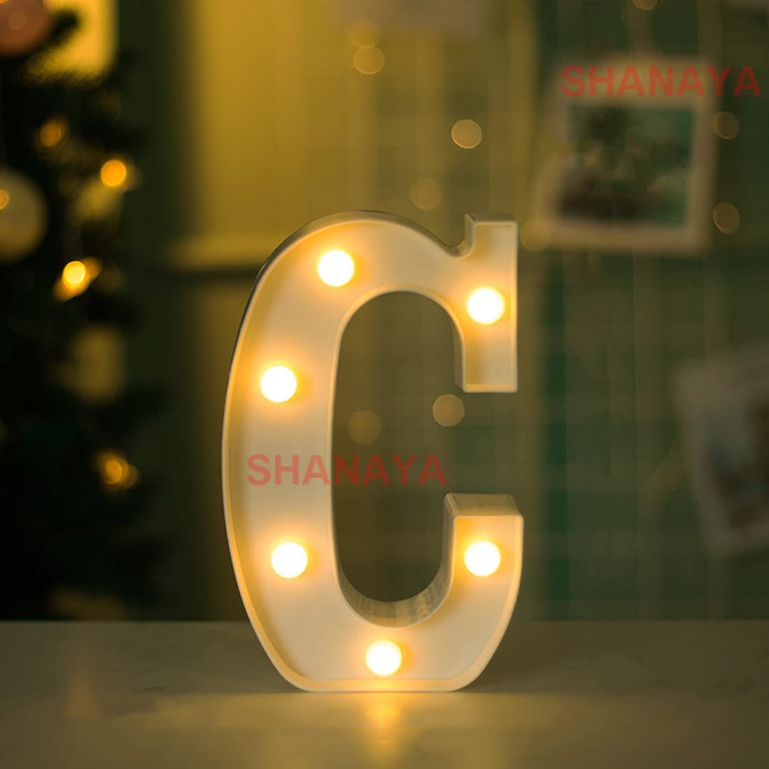 LED Alphabet Letter Lights - Personalized Party Decor -6