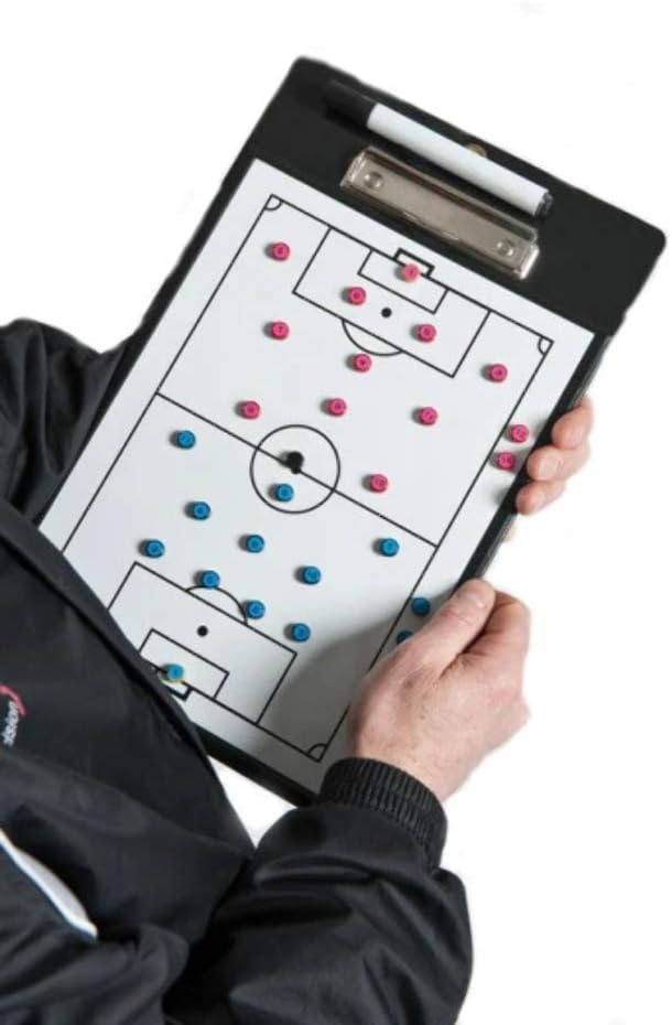 Precision PT Soccer Coaches Double-Sided Clipboard, one Size, K-REY-TR812