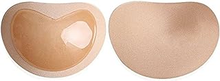 Single-Sided Sticky Bra Inserts, Soft Lightweight Adhesive Bra Pads Push up Bikini Padding Reusable Washable Breast Enhancer