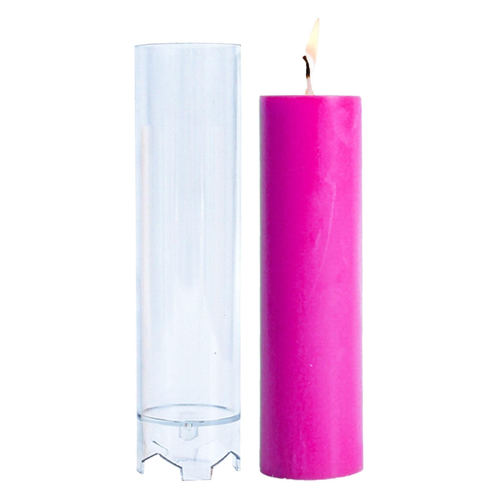 Moule bougie conique pour réparer et fabriquer des bougies de table dîner