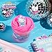 Hello Kitty SLIMYGLOOP, 8 oz. Pink Crystal Slime, Vanilla Scented with Sprinkles, Pearls Charm, Great Party Supplies, Sanrio Party Favors, Toys, Stress Relief Toy