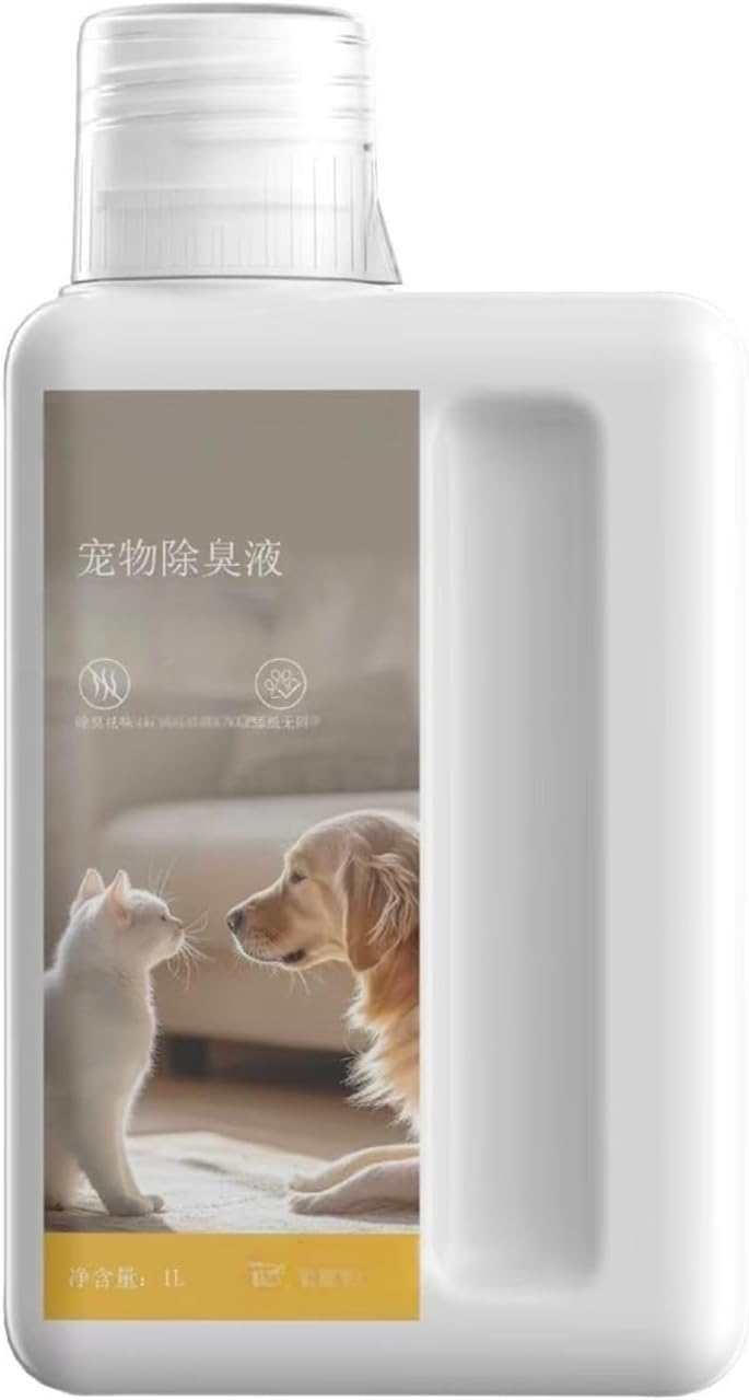 Compatible For Dreame Robot Vacuums. Pet Deodorizing Liquid 1L (33.8 Fl Oz). Suitable For All Models.(1pcs)