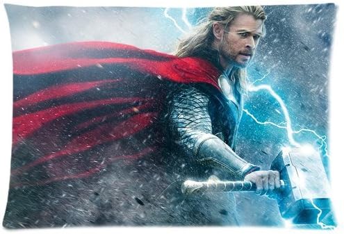 Custom New Avenger Thor Chris Hemsworth Pillowcase Standard Size Design Cotton Pillow Case