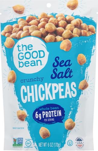 The Good Bean Chickpea Snack-Sea Salt-6 oz