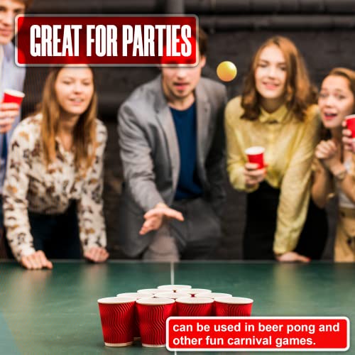 15 Pack Ping Pong Balls 40+ Durable Abs Table Tennis 1Star Training & Practice Ideal For Christmas Halloween Diy Art Craft Fun Games Party Decoration Pet Toy & Learning (15 Pack Orange) #TOP4