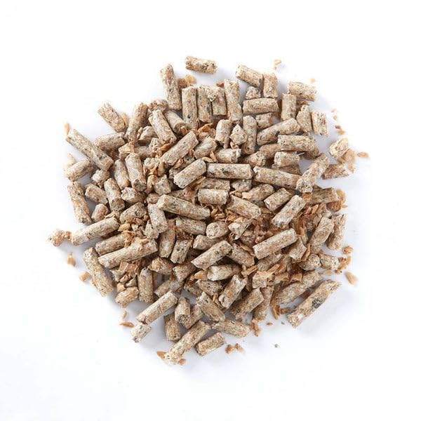 Wiggly Wigglers Layers Pellets With Bokashi Bran Feed Natural Pellet Food For Laying birds (12.55 Kg - Pack of 4)
