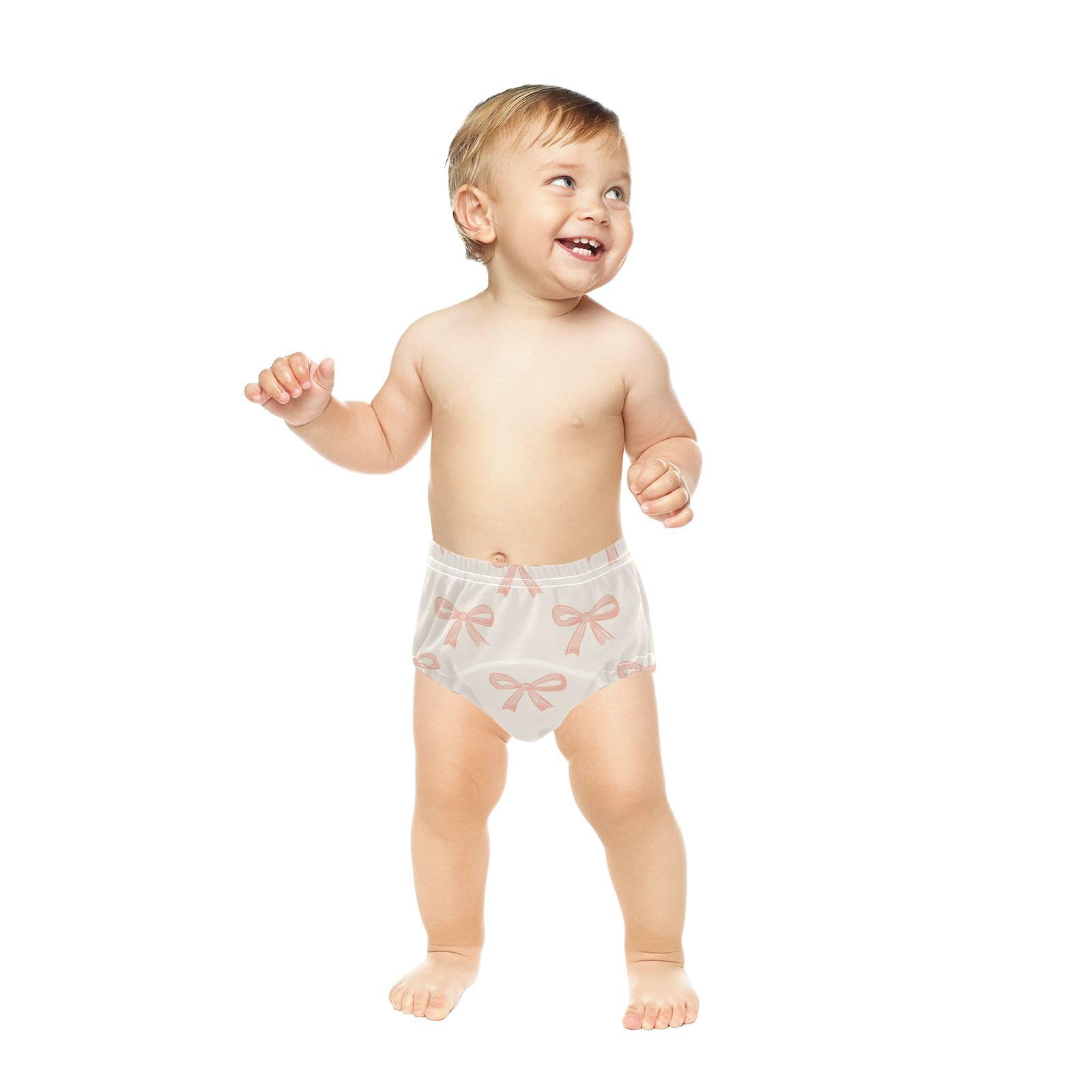 Coikll Bow Tie Toddler Training Underwear Waterproof Baby Pee Pants -5T