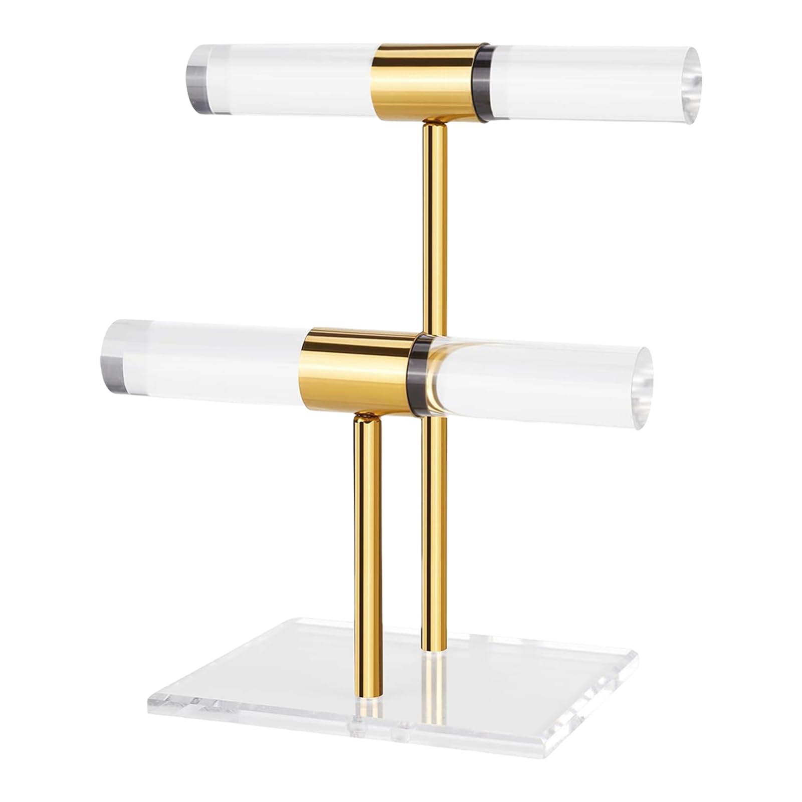 XAGMODSHN Necklace Display Holder Rack Display Stand Acrylic Texture Jewelry Stand Perfect for Jewelry Rack