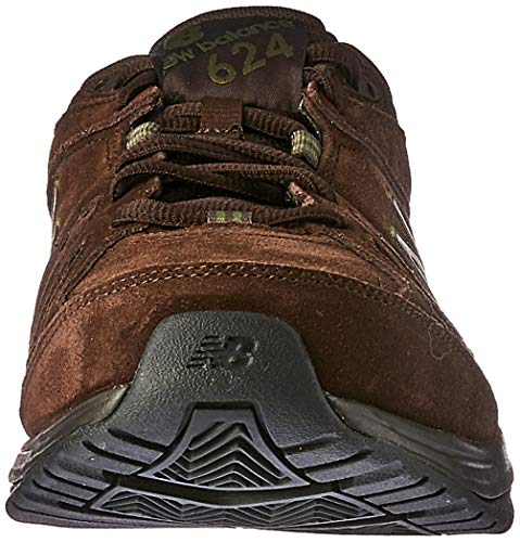 New Balance Men's 624V5 H Fitness Shoes, Brown, 12-12.5 Wide #TOP19