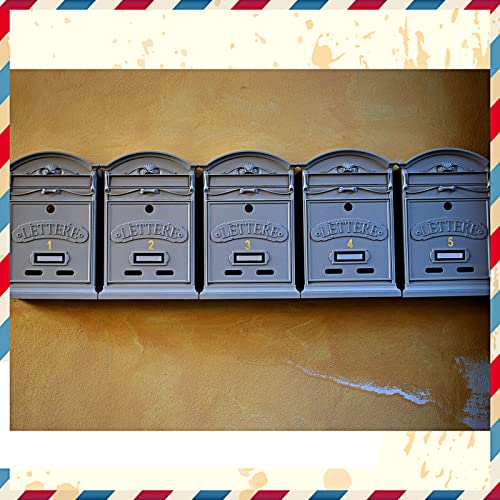 260 Pcs Mailbox Numbers Sticker Adhesive Numbers Mailbox Numbers For Outside Reflective Vinyl Waterproof Numbers Address Number For Residence And Mailbox Signs, 1 Inch 2 Inch 3 Inch (Gold Word) #TOP3