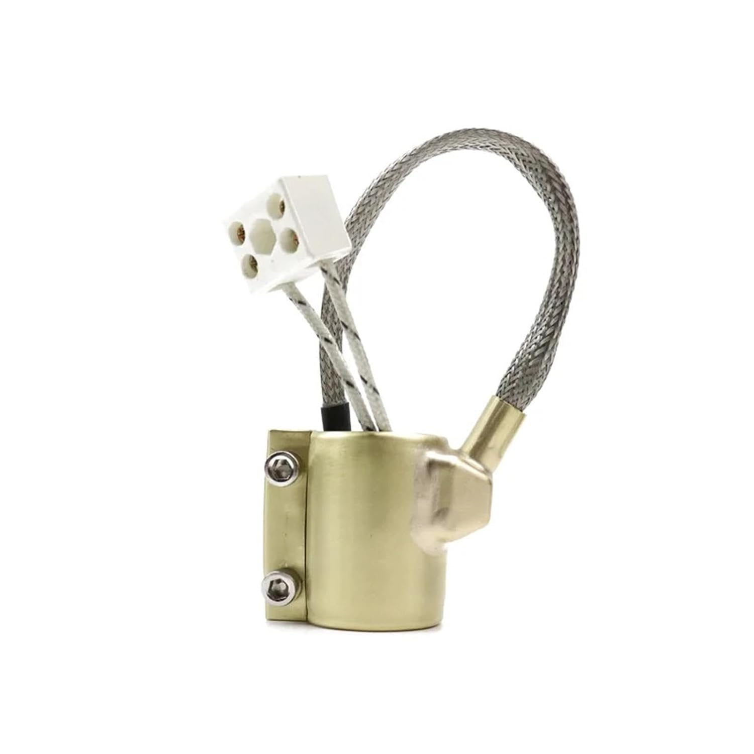 Heating Brass Band Heater 25mm Inner Diameter Electric Barrel Heating Element for Injection Machine(ID25x40 140W)