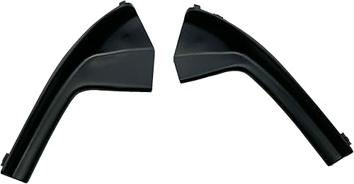 Miniatura 8 de Para 2007-2012 Nissan Versa Front LH y RH Cowl Extension Trim Parabrisas lateral Panel de esquina cubierta de guardabarros