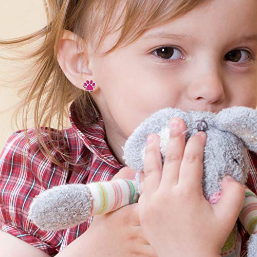 20 Pairs Kids Clip On Earrings For Girls - Pearl Clipon Earrings For Teen Girls - Christmas Clip-On Earrings Set For Little Girls -Magnetic Earrings For Girls Clip On Earrings For Kids Frog Earrings #TOP1