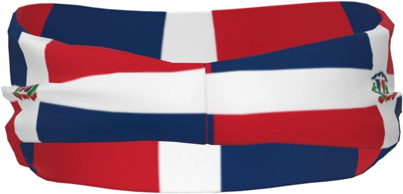National Flags Sports Sweatband, Non-Slip Moisture-Wicking Athletic Headband for Running, Yoga, Gym Workout