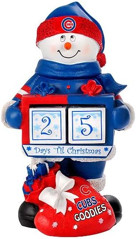 FOCO Chicago Cubs 2012 10'' Snowman Countdown Calendar