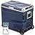 EKOJUCE 12 Volt Refrigerator Portable Fridge - 68 Quart(65L) Electric Cooler Big Zone with Wheels, 12V Fridge -4?-68? for Camping, Boating, Truck, RV, Outdoor, Home