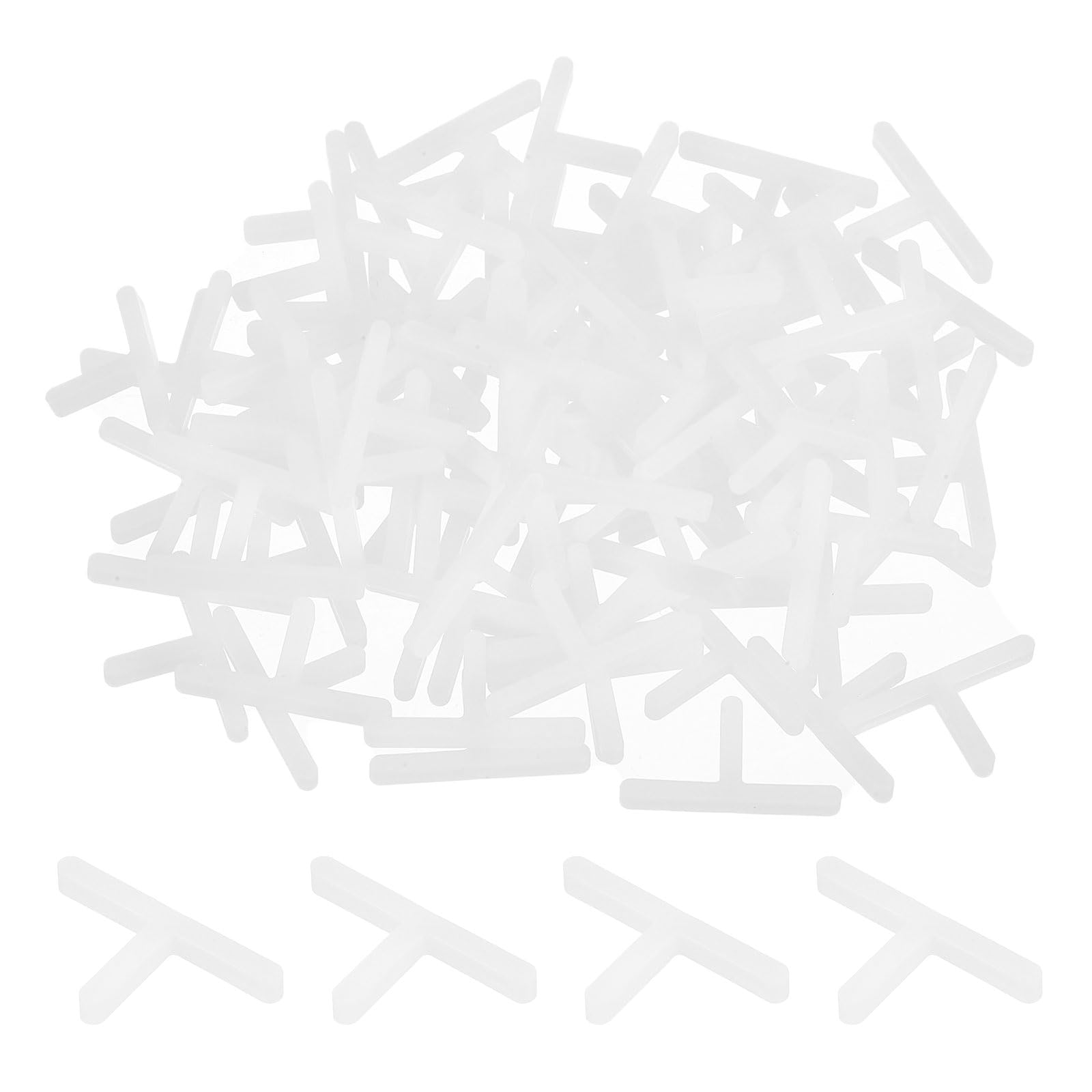 Entretoises en plastique uxcell 2.5 mm élimine les défauts d'alignement carrelage T