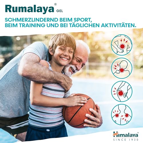 Himalaya Rumalaya Beruhigendes Gel, schnell wirkendes Massagegel für erneuerte Vitalität 50 g