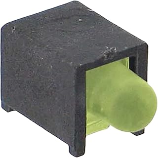 Pack of 20 591-2201-002F Indicator Light LED PCB Mount 3mm Bulb Right Angle Green 9.1mcd Round