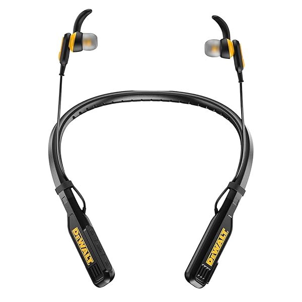 Cuffie Bluetooth Dewalt Professional con Isolamento Acustico - Dettaglio