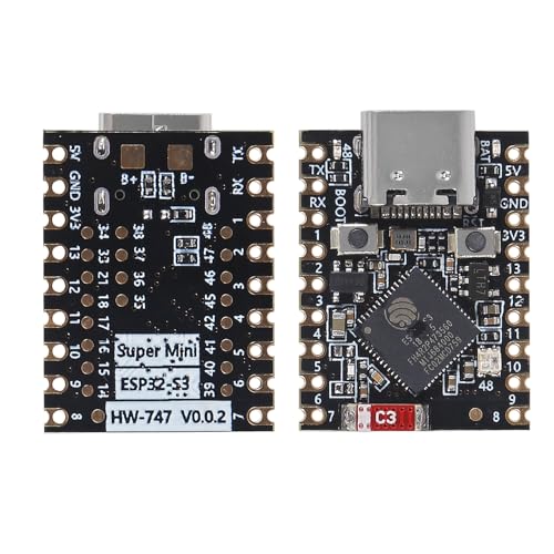 Image of 10pcs Type-C Supermini ESP32-S3 Development Board Supermini Development Board 2.4GHz WiFi Bluetooth 160MHz Running Frequency Compatible with Arduino