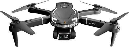 Miniatura 3 de Mini dron con cámara para adultos 4K con 3 niveles de velocidad de vuelo, retención de altitud, modo sin cabeza, obstáculo, aviodancia, Fpv, RC