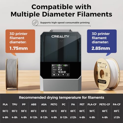 Secador de filamentos Creality Space PI para impresoras 3D - Fernando Cortés