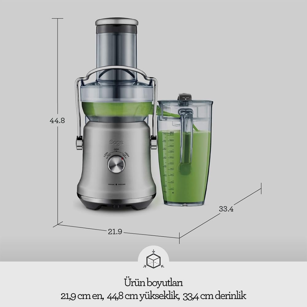 Sage BJE530 The Nutri Juicer® Cold Plus Katı Meyve Sıkacağı