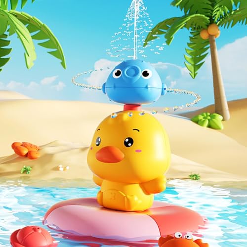 Canard électrique interactif de bain à pulvérisation d'eau cadeau enfant - 2