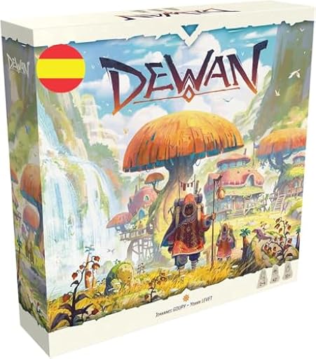 Asmodee, Dewan, Juego de Mesa estratégico, colocación y Conquista, Tablero Modular, de 2 a 4 Jugadores, a Partir de 10 años, 40 min, español | Ya disponible en tu tienda friki favorita! En mundofriki.es!