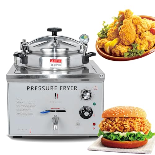 Wtecom 110V 16L Electric Pressure Fryer