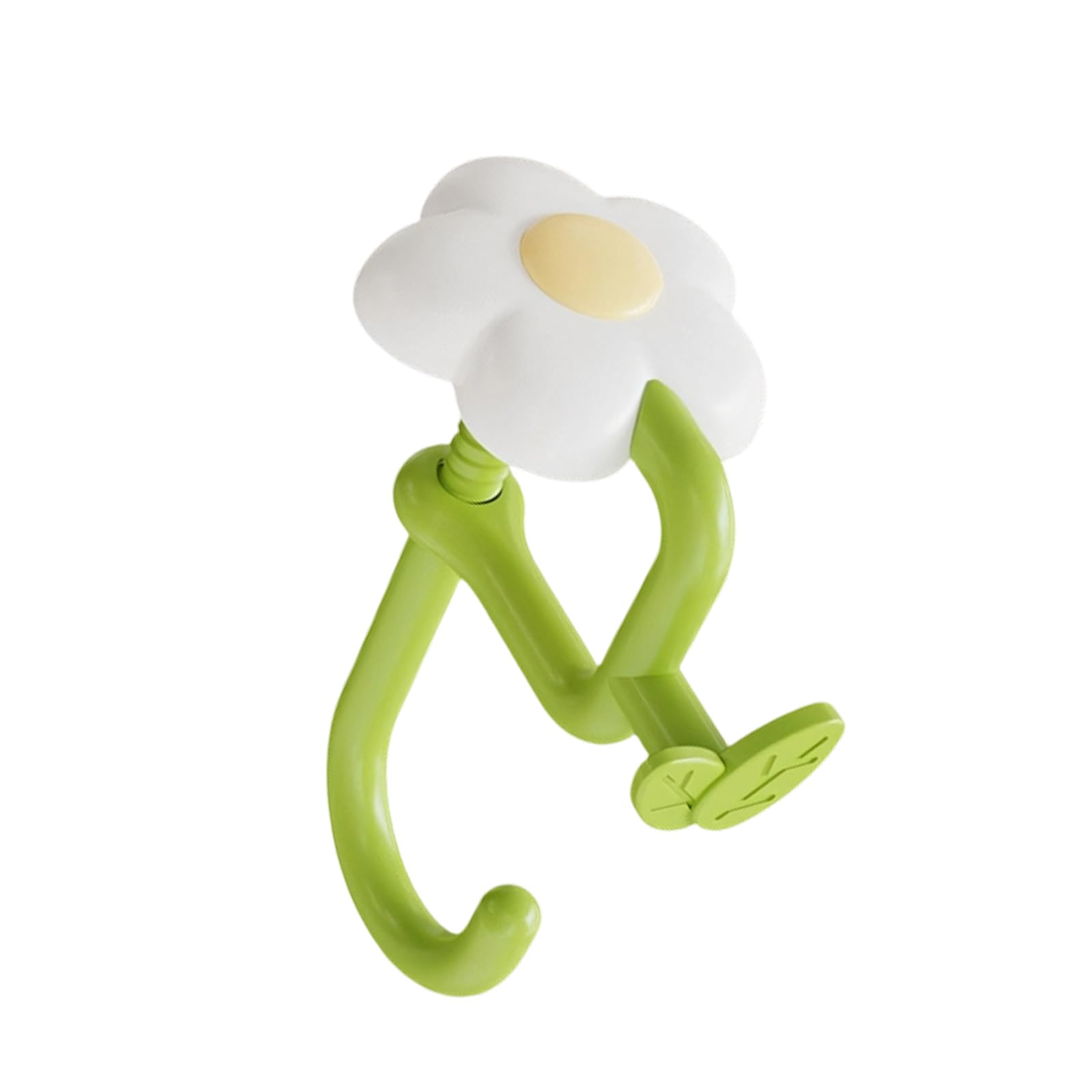 Elnwnnkc Drillless Flower Shaped Bookbags Hook for Desk Organizers Portable Strong Grip Hanger for School Offices Home Portable Desk Hook