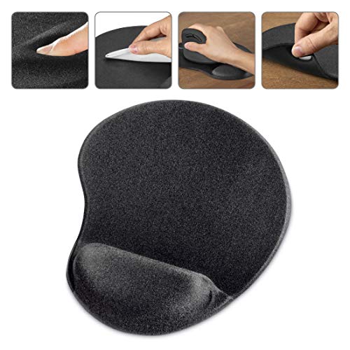 Hama Ergonomic Mauspad schwarz – Ansicht 2
