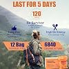 11 Days Emergency Food Ration Bars, 20 Year Shelf Life, Emergency Meals Survival Foods Bars, Emergency Supplies for Disaster Preparedness