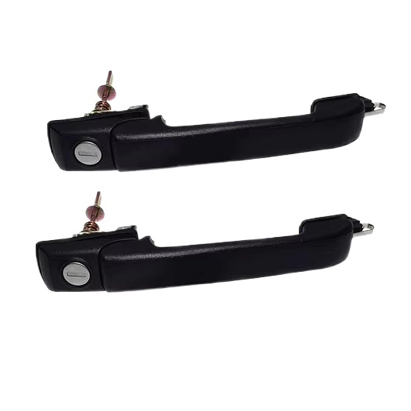 Byskjz One Color Car Outer Door Handle Replacement For Vw For Golf For Jetta For Mk3 For Vr6 1991 1992 1993 1994 1995-1999 2X Front Left Right Door Handle 1H0837207b 1H0837207c