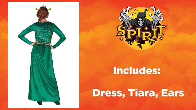strapless open back dress Princess Fiona Inspired Skater Dress – Kawaiian Pizza Apparel main image 1