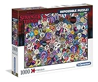 Clementoni Netflix Stranger Things Impossible Puzzle, 1000 Pieces, Multicolour