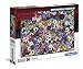 Clementoni Impossible-1000 teile Stranger Things Puzzle, Multicolore, 1000 Impossible, 39528