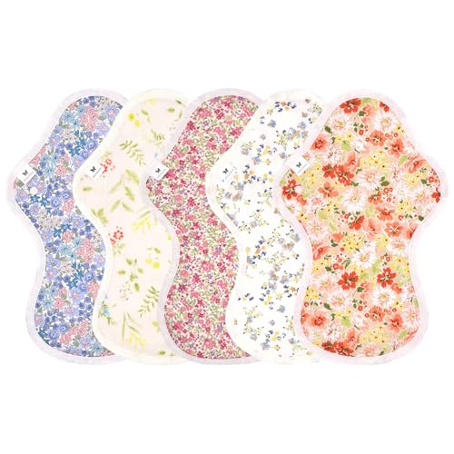 布ナプキン NO 8 吸水ナプキン 夜用 生理ナプキン vds 人気柄セレクト 5枚セット