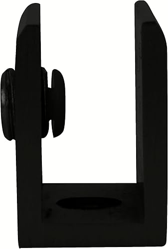 Miniatura 5 de CRL FA100RB Abrazadera de estante interior cuadrada pequeña de bronce aceitado