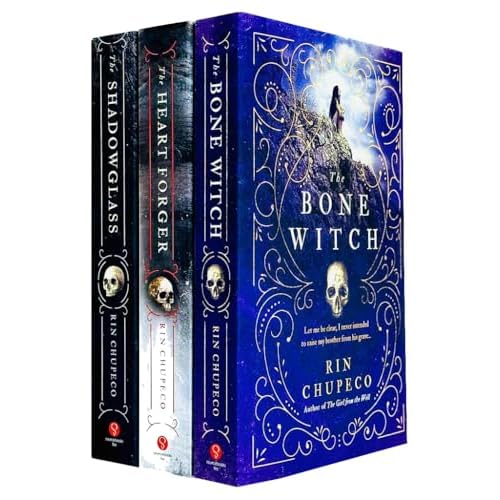 The Bone Witch Series 3 Books Collection Set By Rin Chupeco(The Bone Witch, The Heart Forger & The Shadowglass)