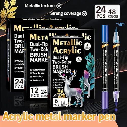 Pinceau stylos aquarelle double face pour dessin créative