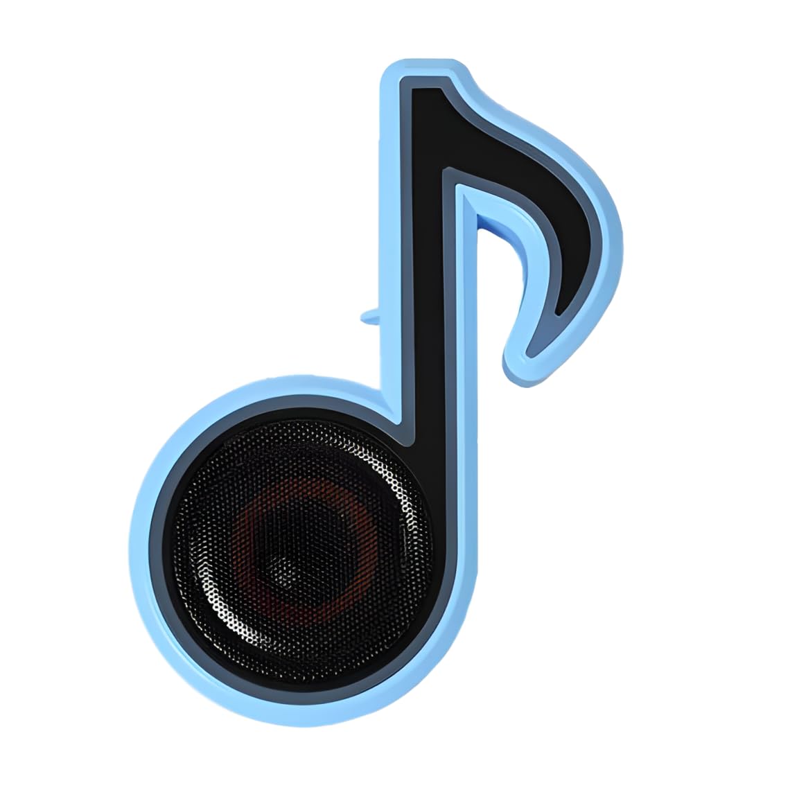 Oblivion Mini Portable Music Note Shape Speaker Subwoofer Colorful ...