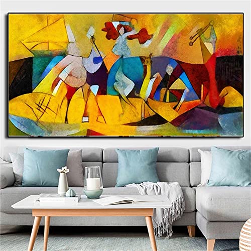 Enfant Point De Croix Strass Perle Art abstrait multicolore 60x180cm
